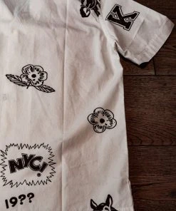 Knickerbocker - ? Camp Shirt In White Shirts&Overshirts