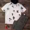 Knickerbocker - ? Camp Shirt In White Shirts&Overshirts
