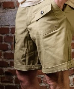 Bottoms Workware - Combat Shorts In Khaki