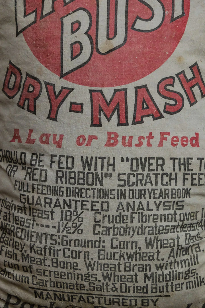 Antiques Antiques&Collectibles Vintage "Lay Or Bust" Poultry Feed Sack - Park&Pollard Co. Boston 5 Antiques Antiques&Collectibles Vintage "Lay Or Bust" Poultry Feed Sack - Park&Pollard Co. Boston