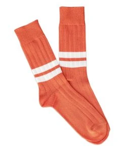 The Rugged Society Heritage9.1 - 1960 Lobster - Double White Stripe Socks