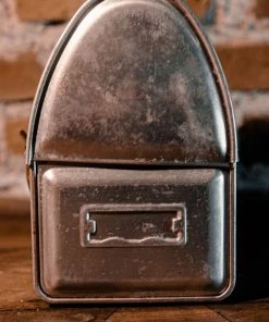 Antiques Antiques&Collectibles 1950's American Thermos Co. Aluminium Metal Worker Lunch Box Norwich Conn. USA