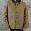 Bleu Blaton - French Chore Jacket In Caramel
