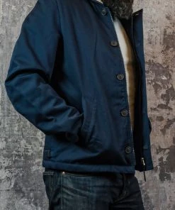 Outerwear&jackets Universal Works - N1 Jacket In Navy Twill
