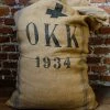 Antiques Vintage OKK 1934 Sack With Cross Deco Craft Antiques&Collectibles