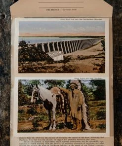 Antiques 1930/40's Lot N°2 - 3 Linen Souvenir Postcard Folders