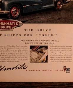 Antiques 1946 Oldsmobile Ad - Smart Car With Hydra Matic Drive - General Motors Cars Antiques&Collectibles