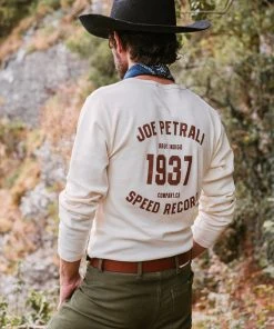 Brut Indigo Co. - Joe Petrali 1937 Long Sleeve T-Shirt Tees