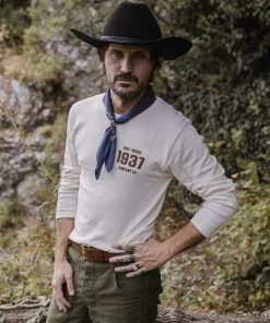 Brut Indigo Co. - Joe Petrali 1937 Long Sleeve T-Shirt Tees