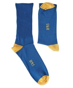 The Rugged Society Heritage9.1 - Piuma - Cobalt Socks