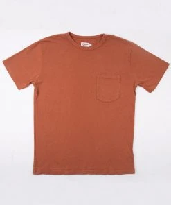 Freenote Cloth - 9 Ounce Pocket Tee - Rust