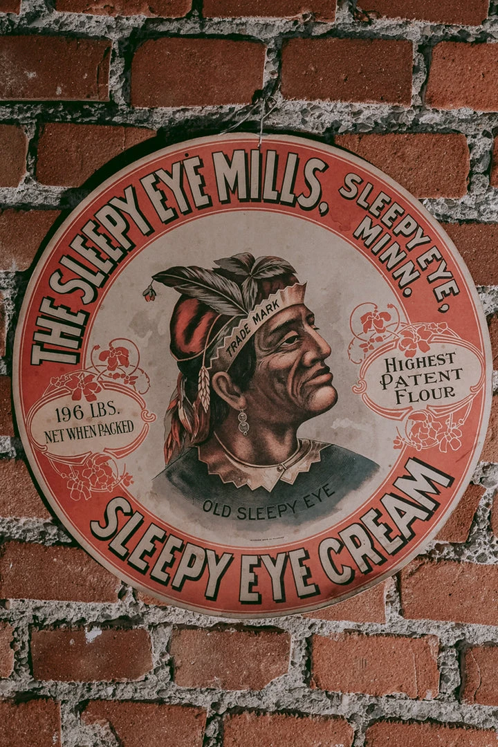 Antiques Antiques&Collectibles Vintage The Sleepy Eye Mills Minnesota Flour Barrel Label 3 Antiques Antiques&Collectibles Vintage The Sleepy Eye Mills Minnesota Flour Barrel Label