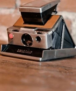 Antiques 1972 Polaroid SX-70 Land Silver/Brown Antiques&Collectibles