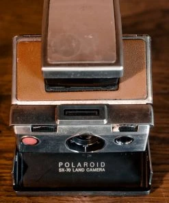 Antiques 1972 Polaroid SX-70 Land Silver/Brown Antiques&Collectibles