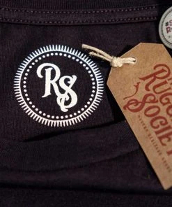 The Rugged Society - Trust Your Vibes, No Regrets Tee - Blue Navy