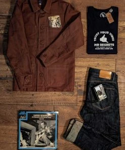 The Rugged Society - Trust Your Vibes, No Regrets Tee - Blue Navy