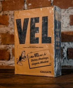 Antiques 1949 Sealed Vel Laundry Dish Soap Detergent