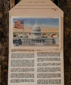 Antiques 1930/40's Lot N°4 - 3 Linen Souvenir Postcard Folders Antiques&Collectibles