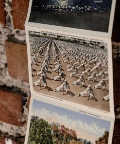 Antiques 1930/40's Lot N°4 - 3 Linen Souvenir Postcard Folders Antiques&Collectibles