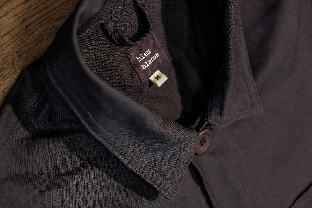 Outerwear&jackets Bleu Blaton - French Work Jacket In Navy 5 Outerwear&jackets Bleu Blaton - French Work Jacket In Navy