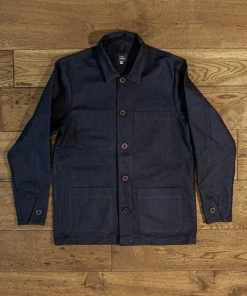 Outerwear&jackets Bleu Blaton - French Work Jacket In Navy