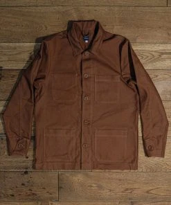 Outerwear&jackets Bleu Blaton - French Work Jacket In Brown