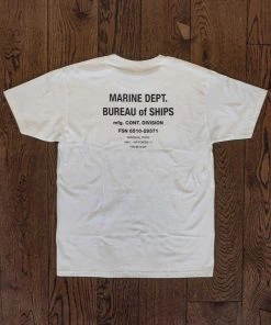 Tees Workware - Ships Tee - White