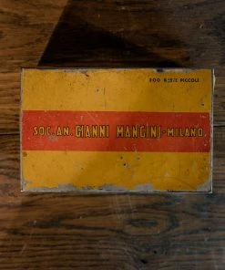 Antiques 1930/40's Zafferano 3 Cuochi Tin Box