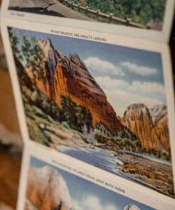 Antiques 1930/40's Lot N°4 - 3 Linen Souvenir Postcard Folders Antiques&Collectibles